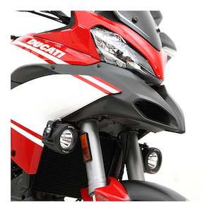 Denali Aux Light Mount Brackets - Ducati Multi 1200 (All) '10-'14