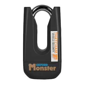Disc Locks: Oxford Disc Lock Monster - Black