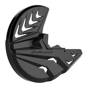 Disc Protectors: Polisport Disc Protector Husqvarna / KTM / Husaberg Various - Black