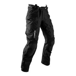 Adventure: Leatt 5.5 ADV DriTour Pant (Short) - Stealth Black / Grey