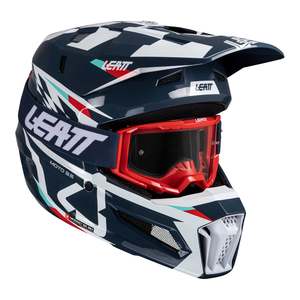 Apparel: Leatt 2025 3.5 Helmet Kit - Blue