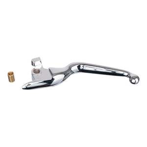 Brake Levers: Whites Brake Lever HD FLSB '18-'24, FXST '15-'24 - Chrome