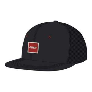 Casual Hats Caps: Leatt Trucker Tech Cap - Black (S-XL)