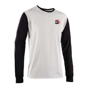 Casual Shirts T Shirts: Leatt Core Long Shirt - Cream White