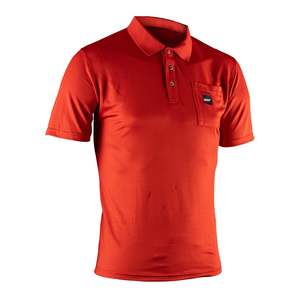 Casual Shirts T Shirts: Leatt Team Polo Shirt (Short) - Chili Red