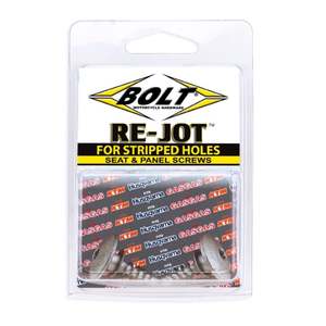 Body Plastic Bolt Kits: Bolt Re-Jot™ Seat & Panel Screws - Stripped Holes in Plastics