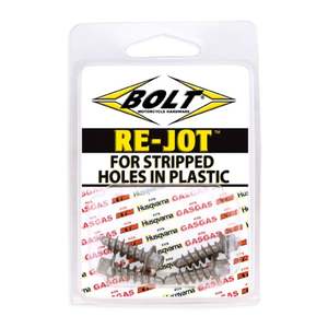 Body Plastic Bolt Kits: Bolt Re-Jot™ Body Panel Screws - Stripped Holes in Plastics
