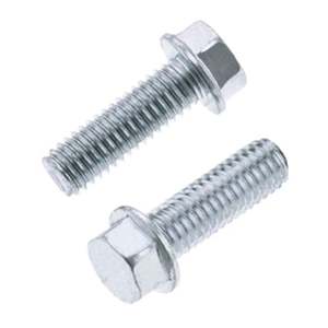 Bolts: Bolt 6x18mm Hex Flange Bolts (Packet of 10)