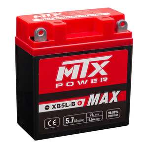 Agm Batteries: MTX Power Battery AGM - XB5L-B Max