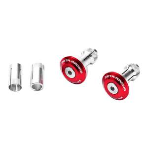 Bar Ends: Zeta Bar End Plug 29mm 2pcs - Red
