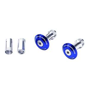Bar Ends: Zeta Bar End Plug 29mm 2pcs - Blue