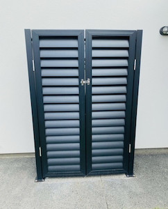 Products: Gas Bottle Protector (Aluminum Louvre Screen)