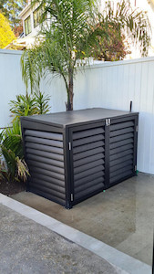 Products: Pool Pump Shed HUNA Covers & Sheds