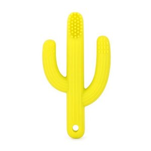 Cactus Teether Toothbrush - Banana