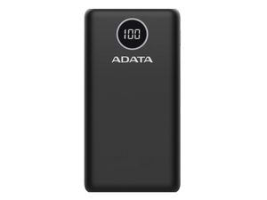 Products: ADATA 20000mAh Quick Charge USB-C Power Bank – Black