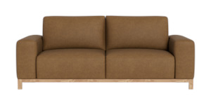 Hadley 3 Seater Sofa in Leather