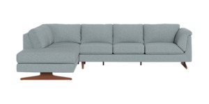 Nash 3 Seater with Corner Chaise LHF in Fabric