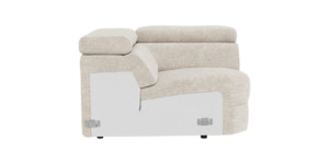 Products: Stevie Modular Corner with Adjustable Headrest in Fabric