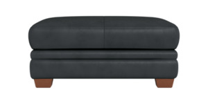 Products: Demi Ottoman in Leather