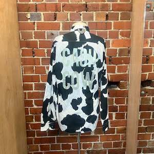 mens: MOSCHINO 1990'S CASH COW shirt