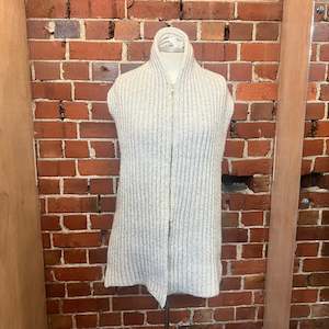 Martin Margiela: MARTIN MARGILEA 1990's White Label wool frontpiece