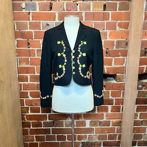 Moschino 1: MOSCHINO 1990's 4 leaf clover jacket