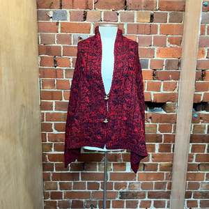 VIVIENNE WESTWOOD wool knitted cape