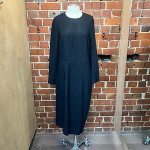 MARTIN MARGIELA L/S CRINKLE WAIST DRESS 2003 WINTER