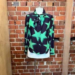 VIVIENNE WESTWOOD silk star blouse