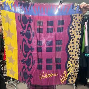 VIVIENNE WESTWOOD cotton scarf