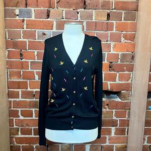 VIVIENNE WESTWOOD silk blend cardigan