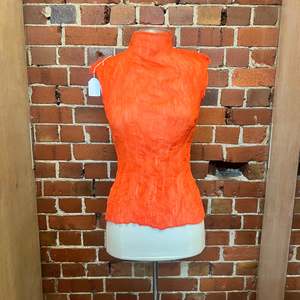 Japanese: PLEATS PLEASE crinkle top