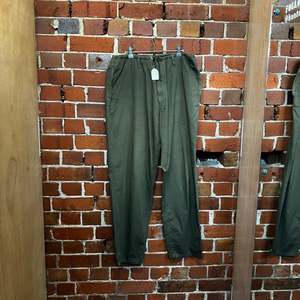 Japanese: YOHJI YAMAMOTO drawstring cotton pants
