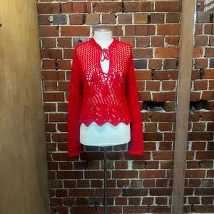 Moschino 1: MOSCHINO 1990'S crochet top