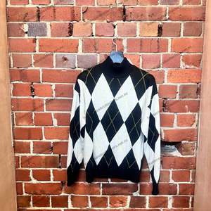 KATE SYLVESTER wool argyle jumper