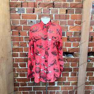 JIMMY D silk fried chicken shirt