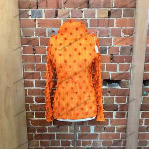 ISSEY MIYAKE fluffy spots top