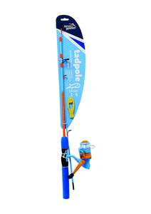 Fishing: Jarvis Walker Tadpole Spin 402 (Pre Assembled Set) - Orange/Blue