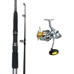 Okuma Avenger 6000 Baitfeeder / Cascade II 802 6-10kg Spin / Line