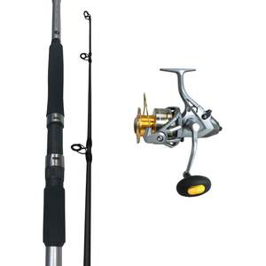 Okuma Avenger 8000 Baitfeeder / Cascade II 702 10-15kg Spin / Line