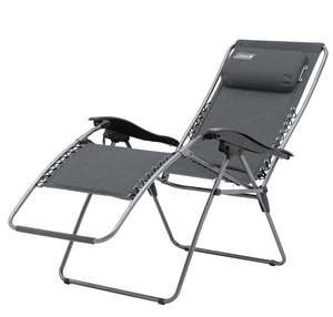 Coleman Layback Lounger Heather Grey Hunting & Fishing