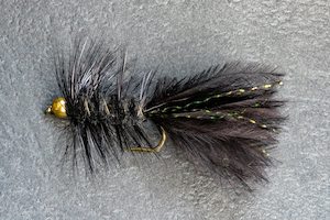 Black Wooly Bugger - Kiwi Fly Fishing