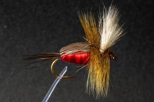 Dry Flies: Red Humpy - Kiwi Fly Fishing