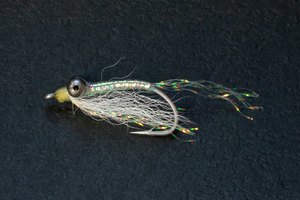 White Crazy Charlie - Kiwi Fly Fishing