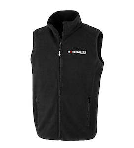 Merchants Liquor Uniform: MERCHANTS LIQUOR UNISEX MICROFLEECE VEST