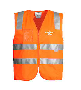 Liquor Centre Uniform: LIQUOR CENTRE UNISEX HI-VIS SAFETY VEST