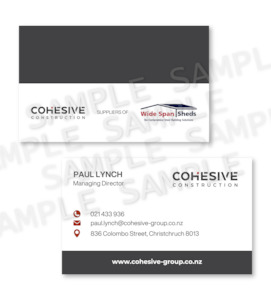Cohesive Group: Cohesive Business Cards (250 Units)
