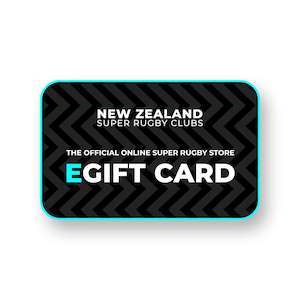 Gift card: New Zealand Super Rugby E-Gift Card