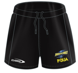 Hurricanes Poua: Poua Womens Shorts Home