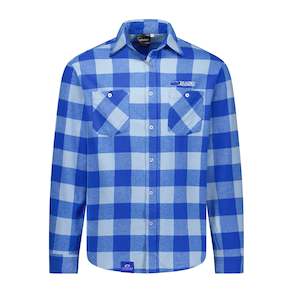 Mens Shirts: Blues Flannel Shirt